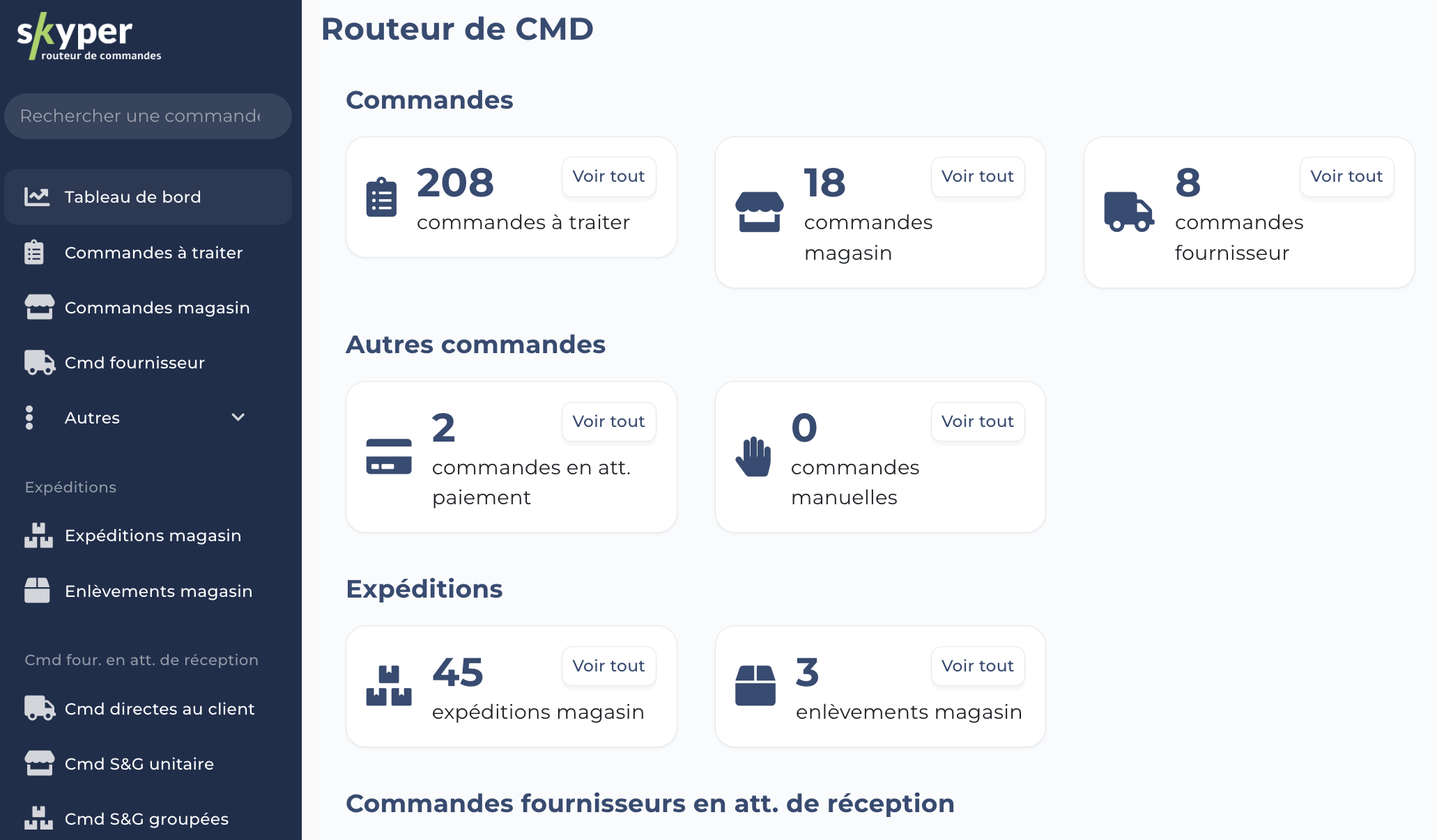 Gestion des Stocks